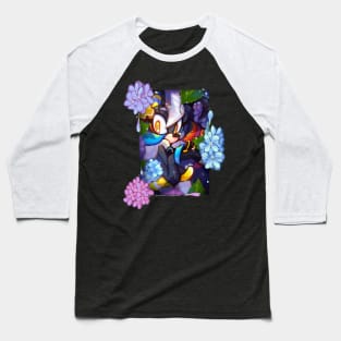 In a Hydrangea Bush Baseball T-Shirt